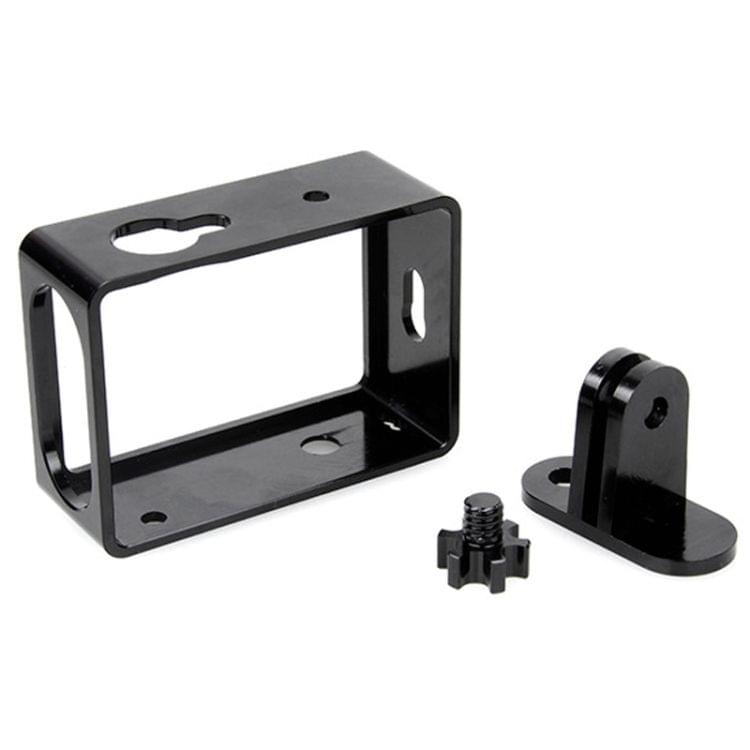 TMC Lightweight CNC Aluminum Frame Mount Housing for XiaoMi YI Sport Camera(Black)