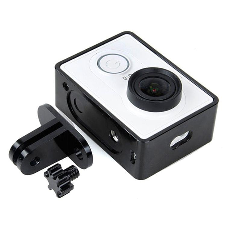 TMC Lightweight CNC Aluminum Frame Mount Housing for XiaoMi YI Sport Camera(Black)