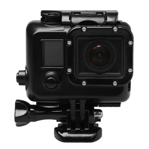 For GoPro HERO3 ABS Skeleton Housing Protective Case Cover with Buckle Basic Mount & Lead Screw