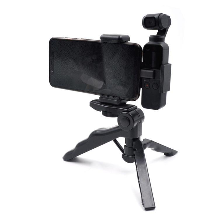 STARTRC Phone Clip with Tripod Stand Base Mount Adapter Accessories Selfie Stick Extension Fixed Bracket for DJI OSMO Pocket