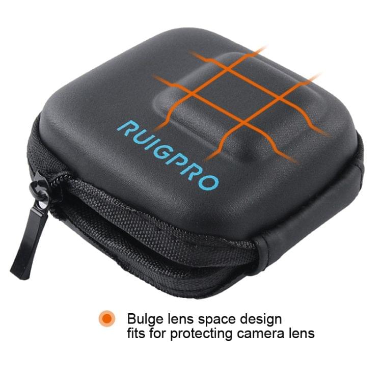 RUIGPRO Super Mini EVA Storage Protective Case Box for GoPro HERO7 /6 /5(Black)