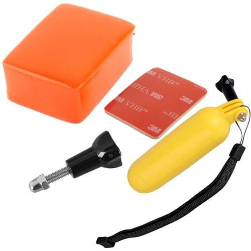 YKD-109 4 in 1 Handheld Bobber Monopod + Floating Mount + 3M Adhesive + Screw Water Sports Set for GoPro NEW HERO /HERO7 /6 /5 /4 /3+ /3 /2 /1 / SJ4000