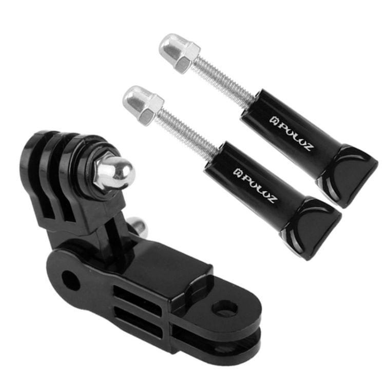 PULUZ Adjustable 3-Way Pivot Arm with 2 Long Screws for GoPro  NEW HERO /HERO6   /5 /5 Session /4 Session /4 /3+ /3 /2 /1, Xiaoyi and Other Action Cameras