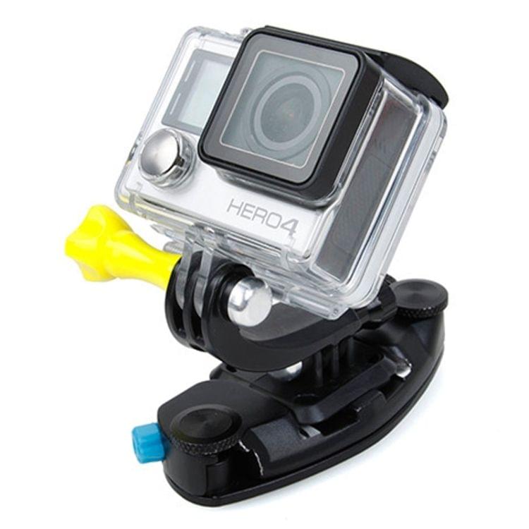 TMC HR315 4 in 1 Cameras Waist Buckle Adapter Set for GoPro HERO7 /6 /5 /5 Session /4 Session /4 /3+ /3 /2 /1, Xiaoyi and Other Action Cameras