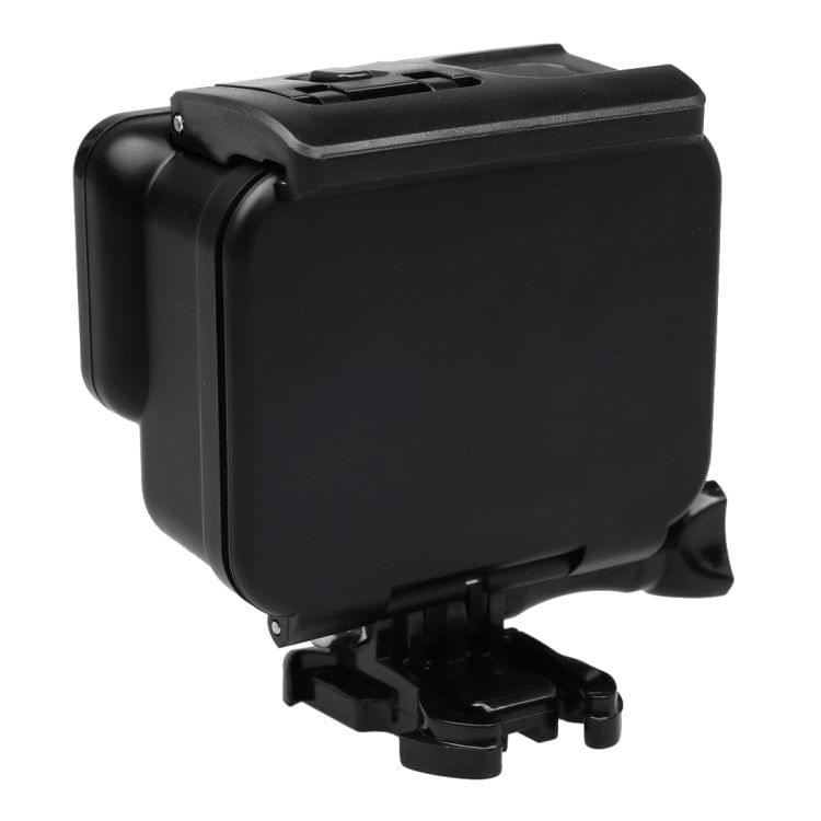 2 in 1 for GoPro  NEW HERO /HERO6   /5 Touch Screen Back Cover + 45m Waterproof Housing Protective Case(Need to Disassemble Lens When Installed) with Buckle Basic Mount & Lead Screw(Black)