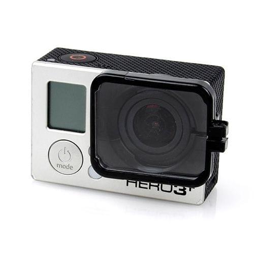 TMC Lens Anti-exposure Protective Hood for GoPro Hero 4 / 3+(Black)