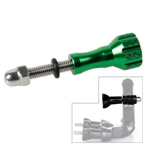 TMC Aluminum Mini Thumb Knob Stainless Bolt Screw for GoPro  NEW HERO /HERO6   /5 /5 Session /4 Session /4 /3+ /3 /2 /1, Xiaoyi and Other Action Cameras, Length: 5cm(Green)