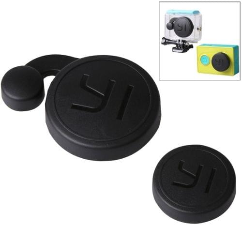 Protective Camera Lens Cap Cover + Housing Case Lens Cover Set for Xiaoyi Sport Camera