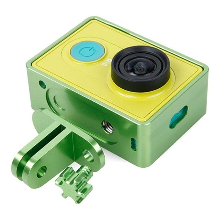 TMC Lightweight CNC Aluminum Headset Mount for XiaoMi YI Sport Camera(Green)