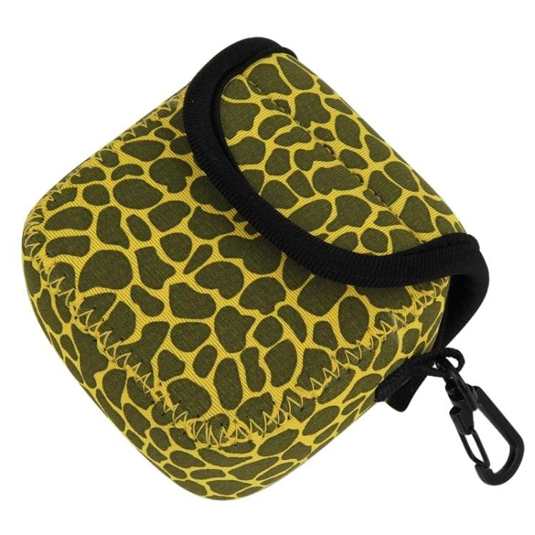 NEOPine GN-5 Leopard Texture GoPro Accessories Waterproof Housing Neoprene Inner Protective Bag Camera Pouch for GoPro HERO5/ 4 /3+ /3 /2 /1(Yellow)