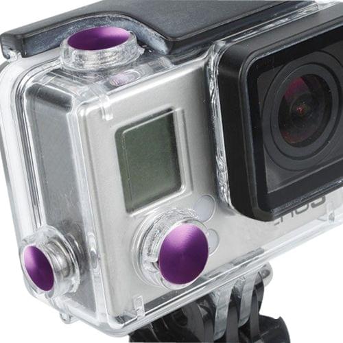 3 PCS TMC Aluminum Anodized Color Button Set for GoPro Hero 3+