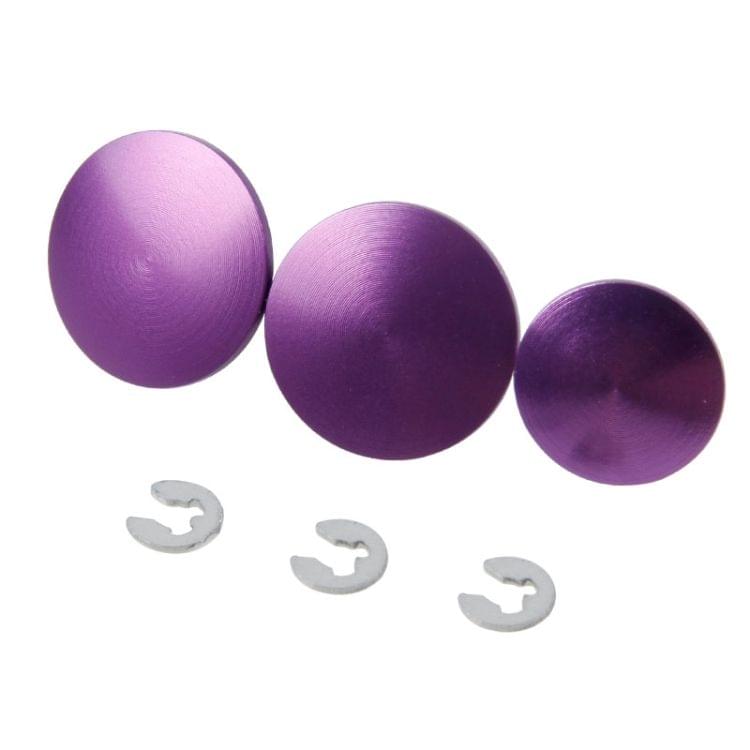 3 PCS TMC Aluminum Anodized Color Button Set for GoPro Hero 3+