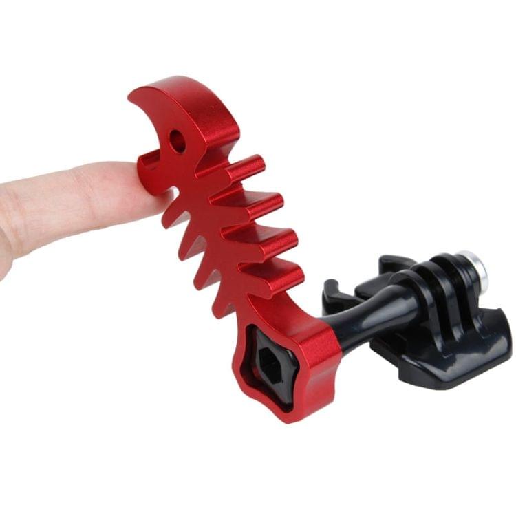 TMC Fishbone Style Aluminium Tighten Wrench Nut Spanner Thumb Screw Tool for GoPro  NEW HERO /HERO6   /5 /5 Session /4 Session /4 /3+ /3 /2 /1(Red)
