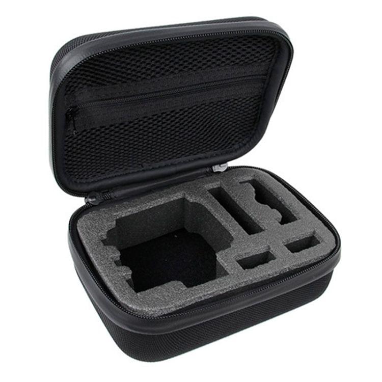 TMC EVA Upgrade Small Storage Case for GoPro  NEW HERO /HERO6   /5 /4 Session /4 /3+ /3 /2 /1, Puluz U6000 and other Sport Cameras Accessories, Size: 16cm x 11cm x7cm(Black)
