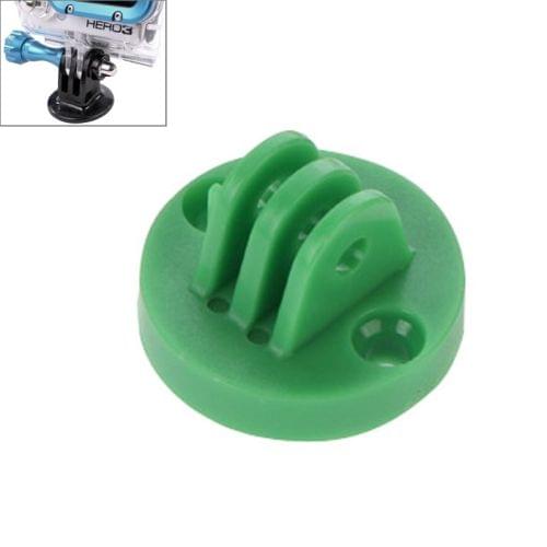 GP267 Camcorder Mount Adapter to Tripod Stand for GoPro  NEW HERO /HERO6  / 5 /5 Session /4 /3+ /3 /2 /1(Green)