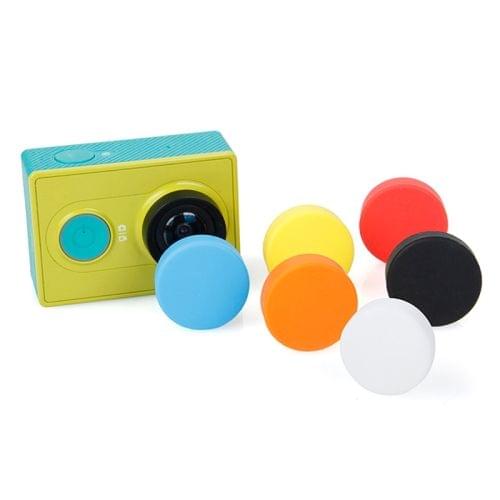 Silicone Lens Cap for Xiaomi Yi / GoPro Hero4 / 3+ / 3, Random Color Delivery