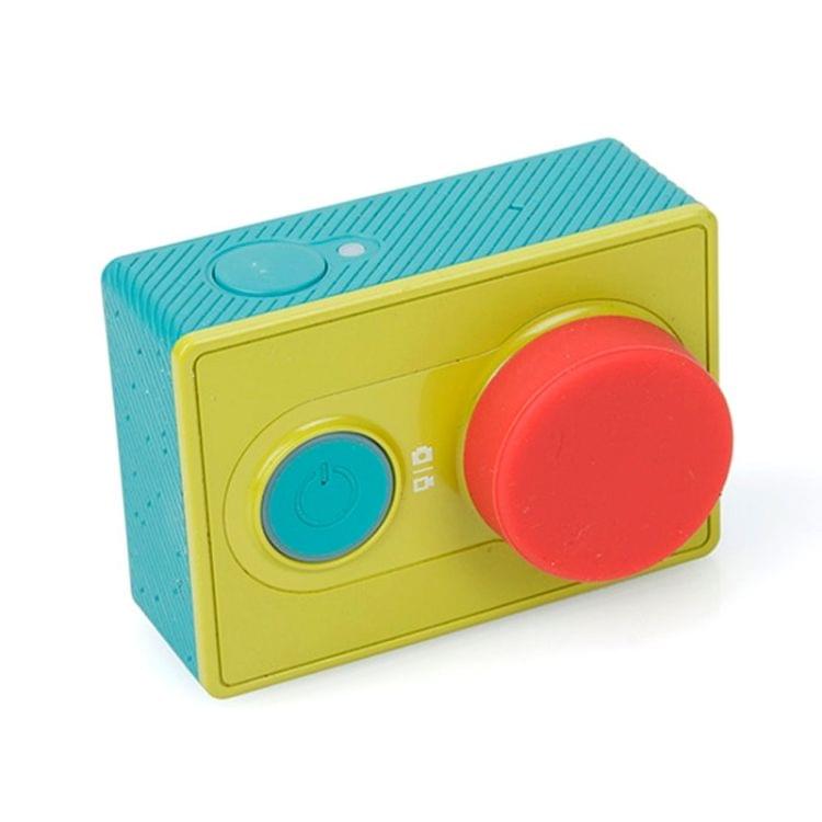 Silicone Lens Cap for Xiaomi Yi / GoPro Hero4 / 3+ / 3, Random Color Delivery