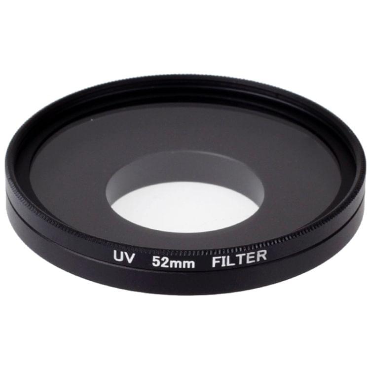 52mm UV Filter Lens Filter with Cap for Xiaomi Xiaoyi 4K+ / 4K, Xiaoyi Lite, Xiaoyi  Sport Camera
