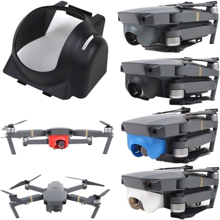 Sun Glare Shield Gimbal Shade Camera Lens Hood Anti Flare Gimbal Protective Cover for DJI Mavic Pro(Black)