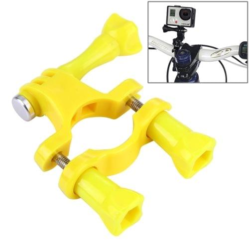 TMC Handlebar Seatpost Pole Mount Bike Moto Bicycle Clamp for GoPro  NEW HERO /HERO6   /5 Session /5 /4 Session /4 /3+ /3 /2 /1, Xiaoyi Sport Cameras(Yellow)