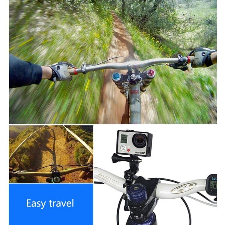 TMC Handlebar Seatpost Pole Mount Bike Moto Bicycle Clamp for GoPro  NEW HERO /HERO6   /5 Session /5 /4 Session /4 /3+ /3 /2 /1, Xiaoyi Sport Cameras(Yellow)