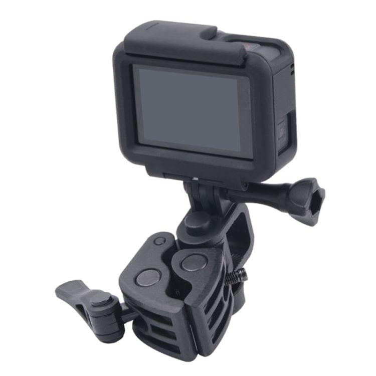 Clamp Mount Connecting Adapter Kit with Waterproof Back Cover for GoPro HERO6 /5 (Black)