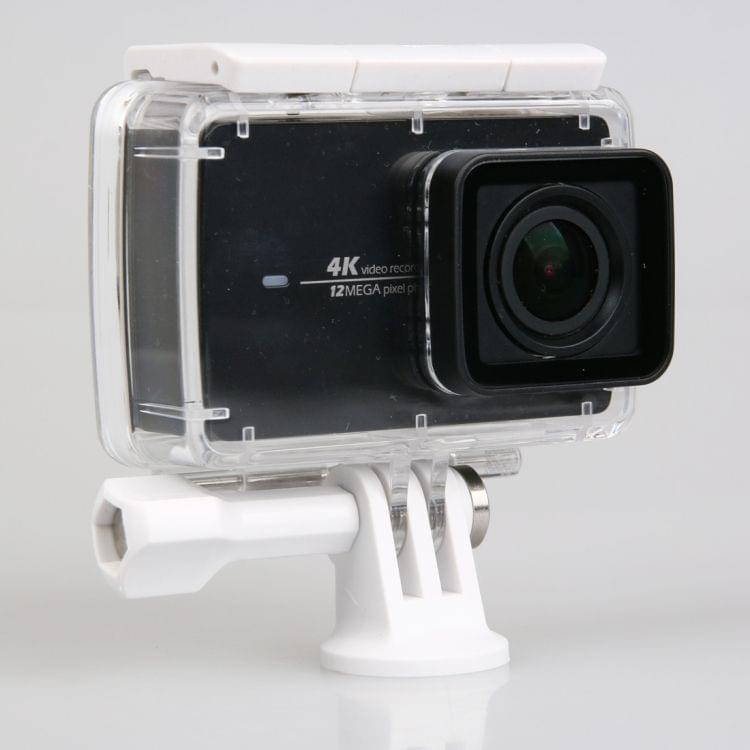 IP68 Waterproof Housing Protective Case with Buckle Basic Mount for Xiaomi Xiaoyi II 4K, Waterproof Depth: 40m(Z16FSK01)(White)
