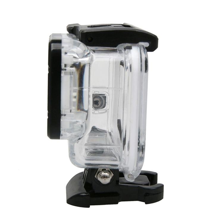 For GoPro  NEW HERO /HERO6   /5 Touch Screen 45m Waterproof Housing Protective Case with Buckle Basic Mount & Screw, No Need to Remove Lens