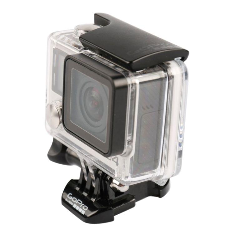 Waterproof Case Replacement Lens Ring with Screws and Screwdriver for GoPro HERO4 / 3+(Black)
