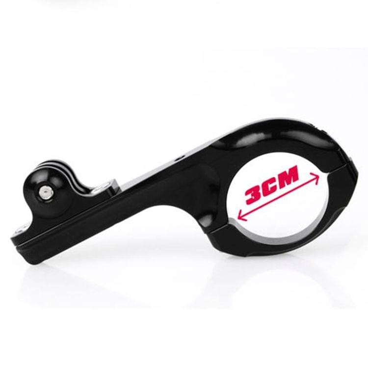 ST-86 Bike Aluminum Handlebar Bar Adapter Pro Mount for GoPro  NEW HERO /HERO6   /5 Session /5 /4 Session /4 /3+ /3 /2 /1, Xiaoyi Sport Cameras(Black)