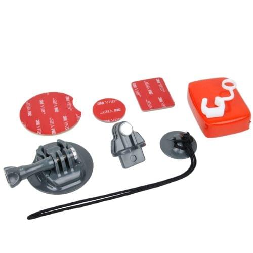 TMC 10 Items Board Mount Surf Snowboard Wakeboard Set for GoPro NEW HERO / HERO7 /6 /5 /5 Session /4 Session /4 /3+ /3 /2 /1, Xiaoyi and Other Action Cameras(Grey)