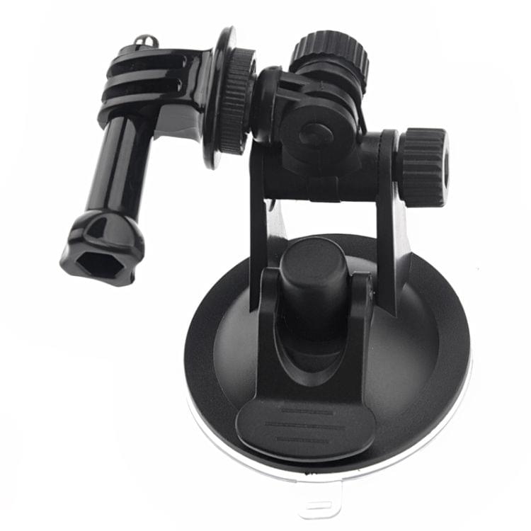 ST-51 Mini Car Suction Cup Tripod Adapter + 7CM Diameter Base Mount for GoPro  NEW HERO /HERO6   /5 /5 Session /4 Session /4 /3+ /3 /2 /1, Xiaoyi and Other Action Cameras(Black)