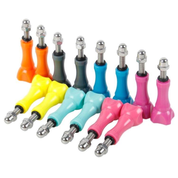 2 PCS TMC HR171 Plastic 5.5cm Thumb Screw for GoPro HERO4 /3+ /3 /2 Cameras(Orange)