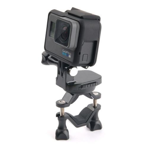 GP433 Bicycle Motorcycle Handlebar Mount for GoPro HERO7 /6 /5 /5 Session /4 Session /4 /3+ /3 /2 /1 / Fusion, Xiaoyi and Other Action Cameras(Black)