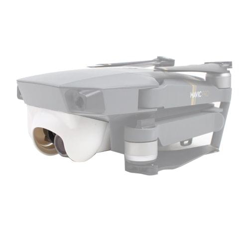 Sun Glare Shield Gimbal Shade Camera Lens Hood Anti Flare Gimbal Protective Cover for DJI Mavic Pro(White)