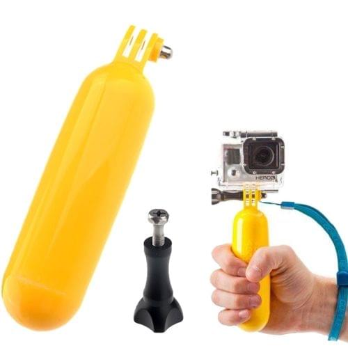ST-76 Diving Buoyancy Self Arm Self Pole Camera Handle Mount for GoPro  NEW HERO /HERO6   /5 /5 Session /4 Session /4 /3+ /3 /2 /1, Xiaoyi and Other Action Cameras(Yellow)