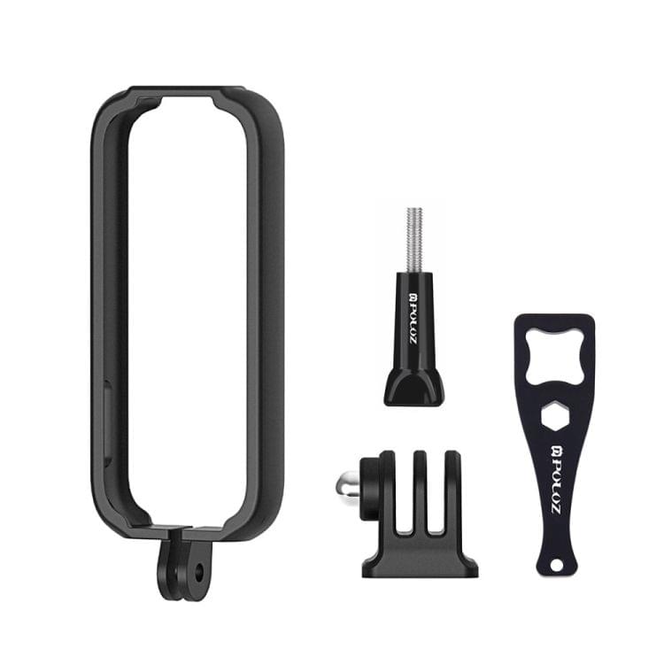 PULUZ ABS Protective Frame for Insta360 ONE X, with  Adapter Mount & Screw(Black)