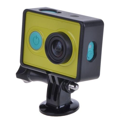 XM16 Standard Protective Frame Mount Housing with Assorted Mounting Hardware for Xiaomi Yi Sport Camera(Black)