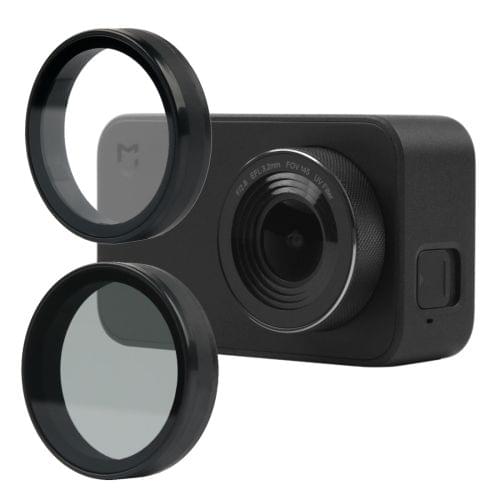 For Xiaomi Mijia Small Camera 38mm UV Protection + ND Dimmer Lens Filter (Black)
