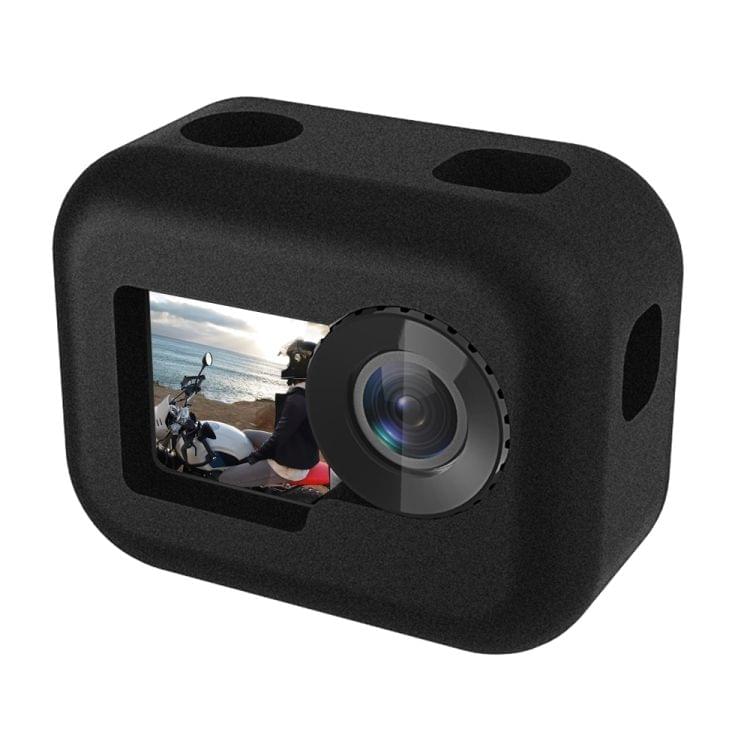 PULUZ High Density Foam Windshield for DJI Osmo Action with Frame