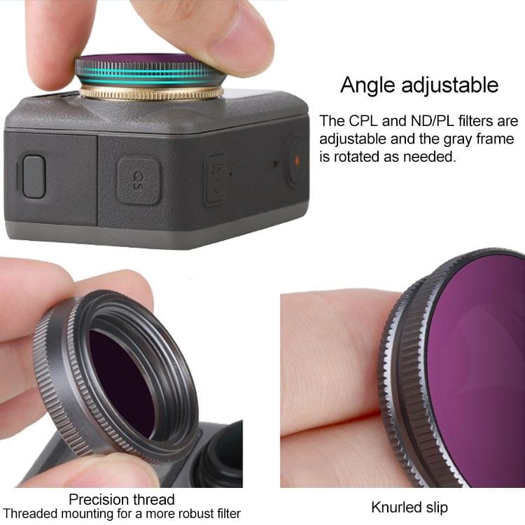 Sunnylife OA-FI173 CPL Adjustable Lens Filter for DJI OSMO ACTION