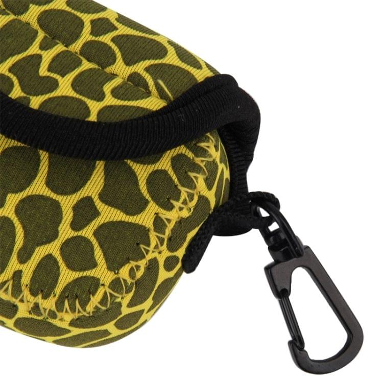 NEOPine GN-6 Leopard Texture GoPro Accessories Waterproof Housing Neoprene Inner Protective Bag Camera Pouch for GoPro Hero4 /3+ /3(Yellow)