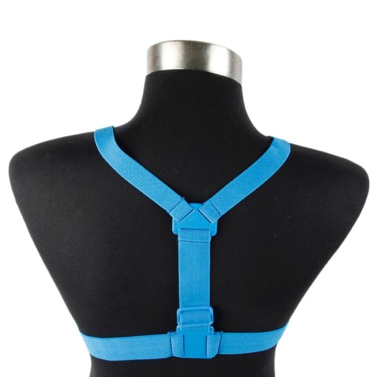 TMC HR47 Chest Belt for GoPro  NEW HERO /HERO6   /5 /5 Session /4 Session /4 /3+ /3 /2 /1, Xiaoyi and Other Action Cameras(Blue)