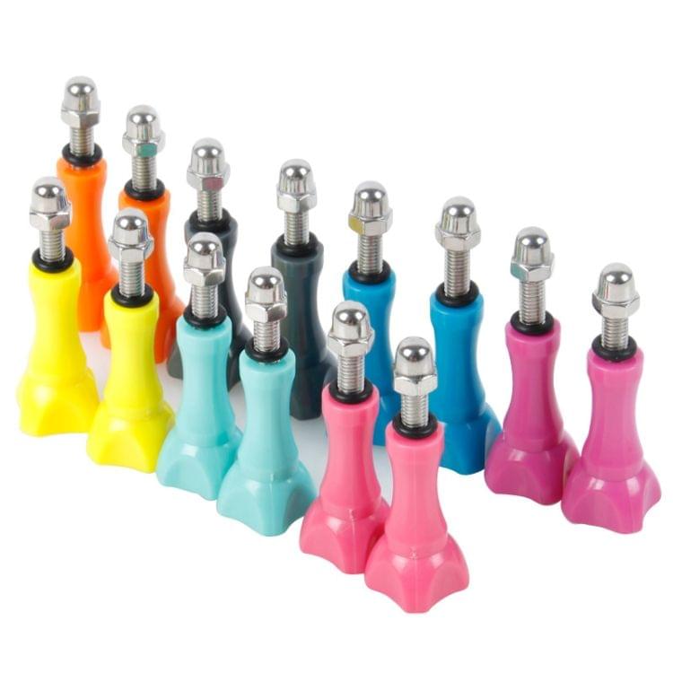 2 PCS TMC HR171 Plastic 5.5cm Thumb Screw for GoPro HERO4 /3+ /3 /2 Cameras(Grey)