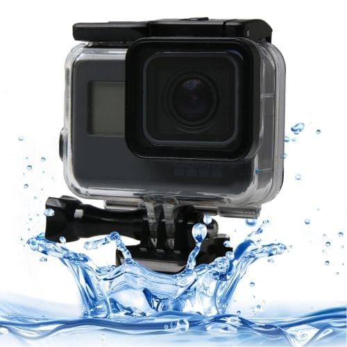 For GoPro  NEW HERO /HERO6   /5 Black Touch Screen 60m Underwater Waterproof Housing Diving Protective Case with Buckle Basic Mount & Screw, No Need to Disassemble Lens