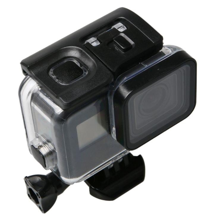For GoPro  NEW HERO /HERO6   /5 Black Touch Screen 60m Underwater Waterproof Housing Diving Protective Case with Buckle Basic Mount & Screw, No Need to Disassemble Lens