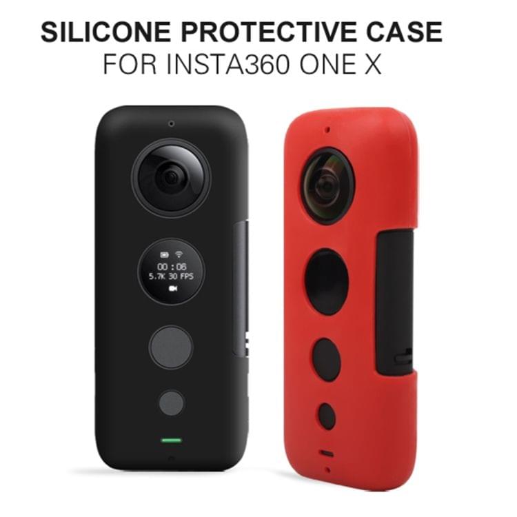 Sunnylife IST-BHT626 Silicone Protective Case for Insta360 ONE X(Black)