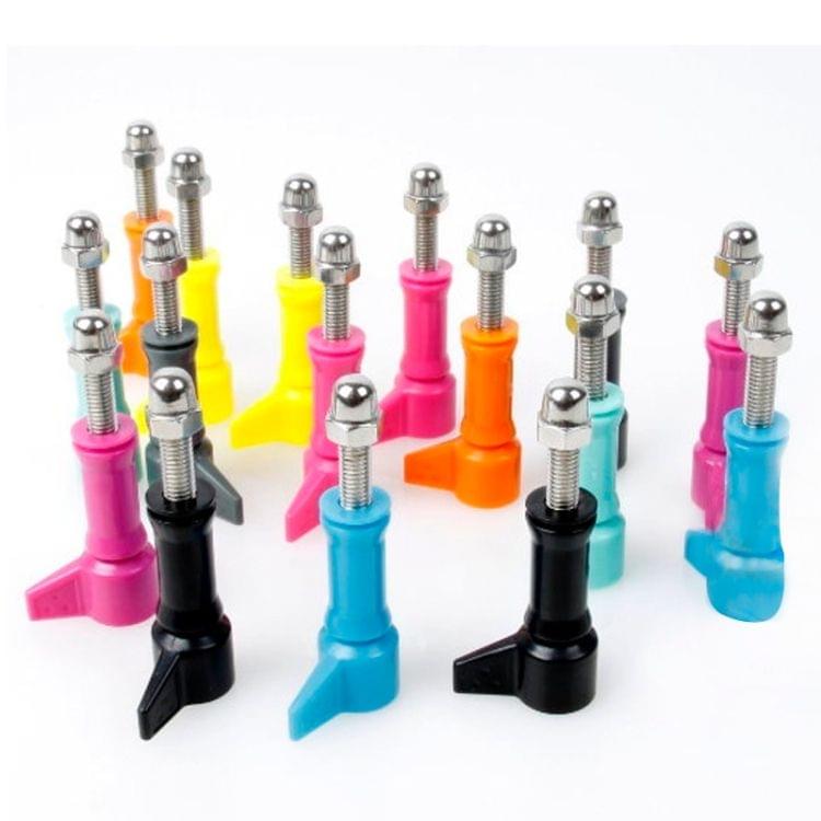 2 PCS TMC HR213 L-Shape Tighter Torque Screw for GoPro HERO4 /3+ /3 /2(Pink)