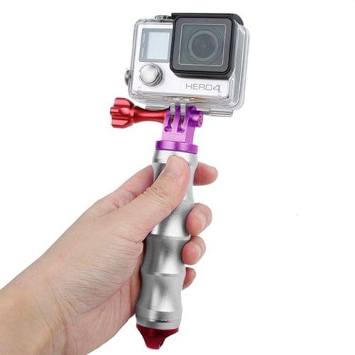 TMC HR295 Module Aluminum Grip for GoPro Hero4 / 3+ / 3, SJ4000, Xiaomi Yi Sport Camera(Silver)