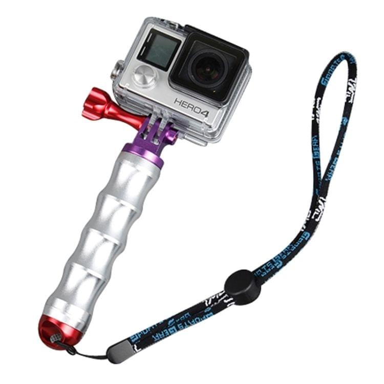 TMC HR295 Module Aluminum Grip for GoPro Hero4 / 3+ / 3, SJ4000, Xiaomi Yi Sport Camera(Silver)